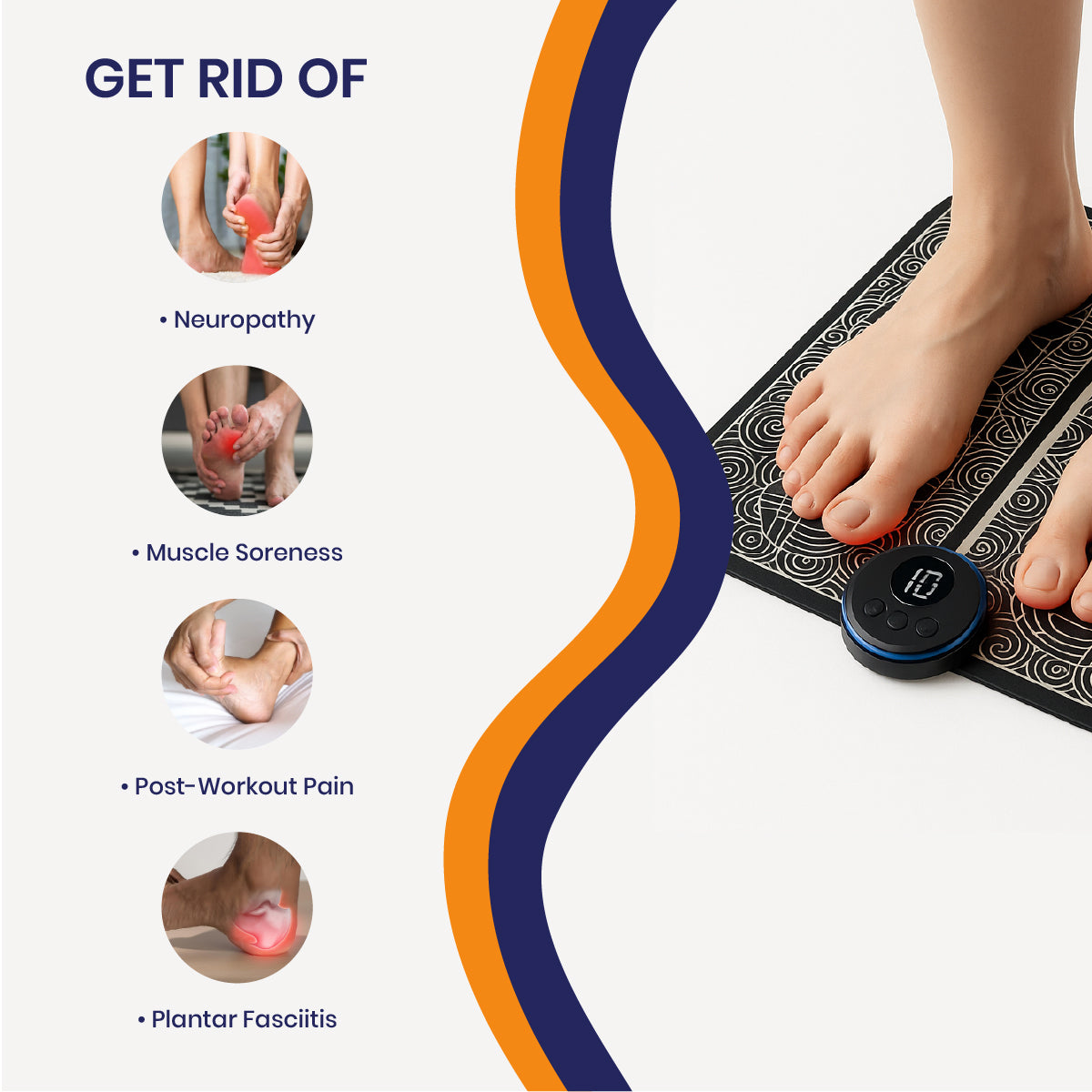 Neuro-Soothe® - Foot Massager with EMS Tech